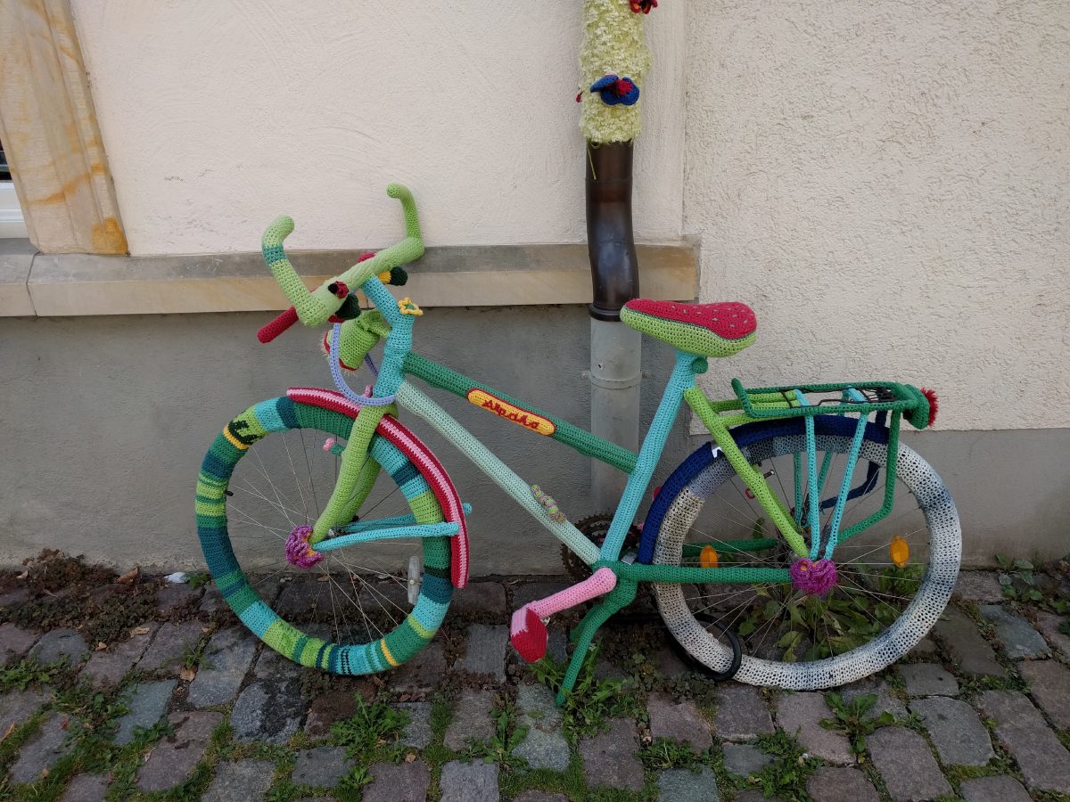 Häckelfahrrad