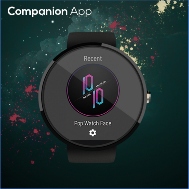 Pop Watch Face customize