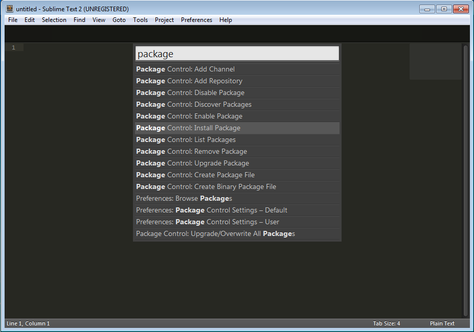 sublime-text-package-controle