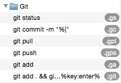 textexpander-git