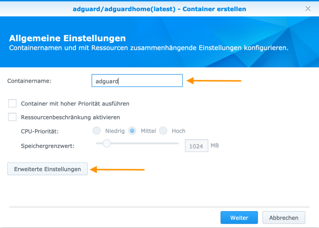 adguard synology